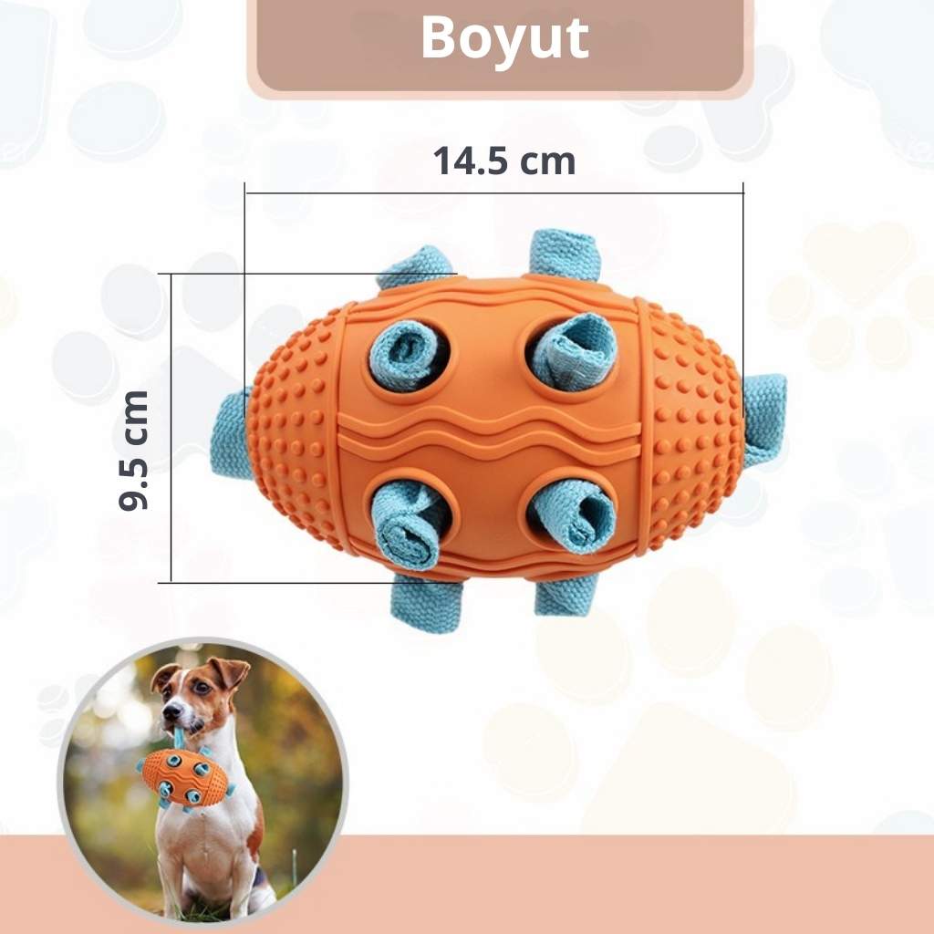 havloo snuffle topu turuncu