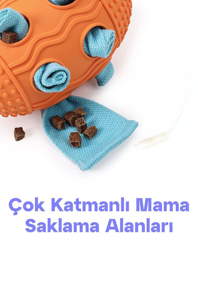 köpek mama saklama oyuncağı